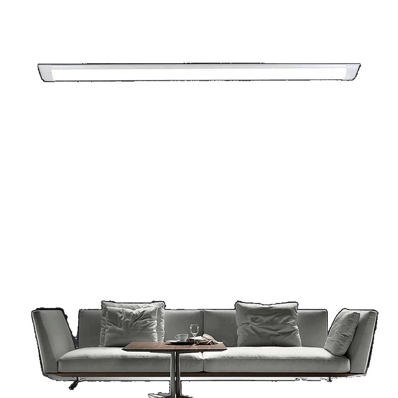 LED rectangular lamp, daylight lamp, ultra thin super bright linear light for hood for office, full set