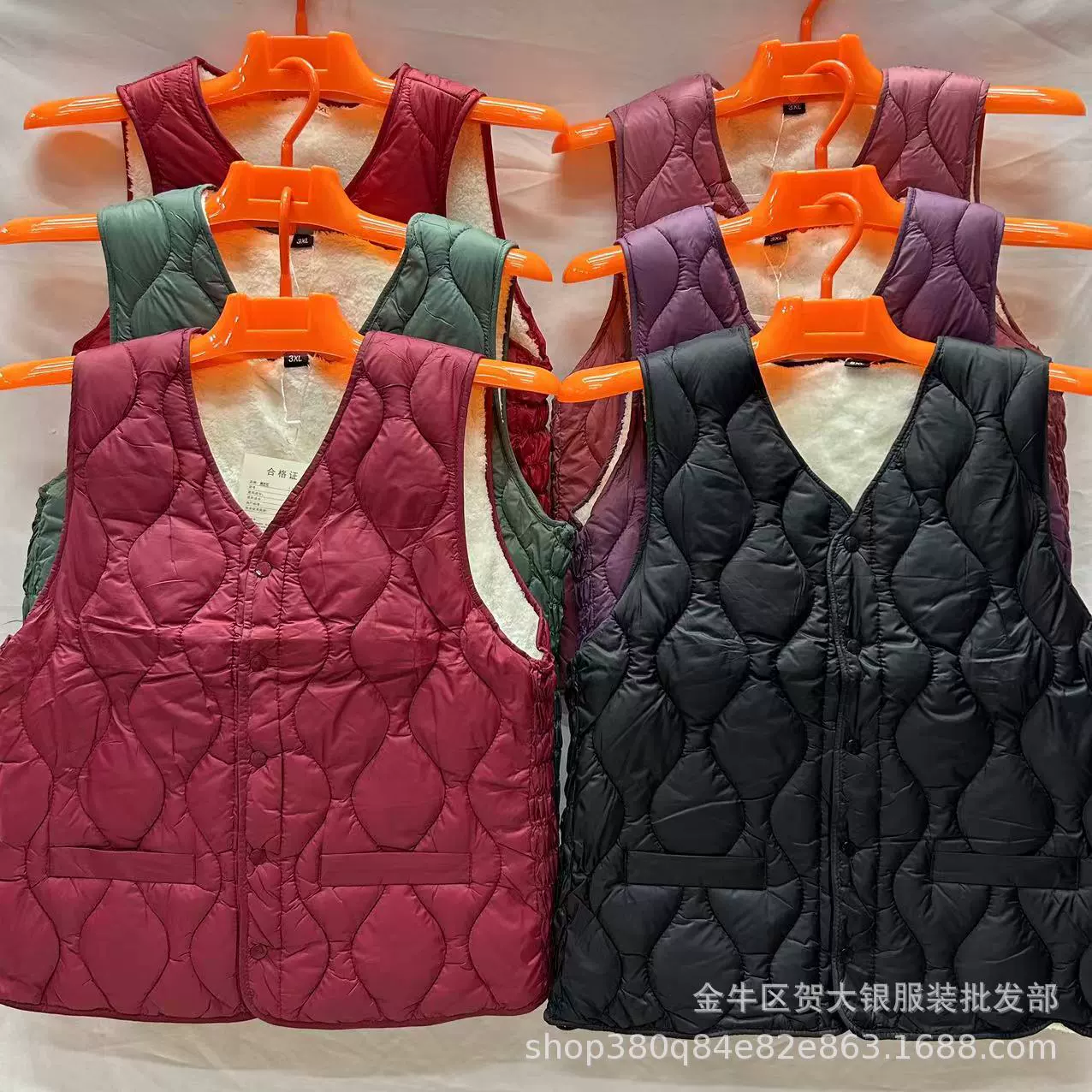 2024 новые осенние и зимние пуховые хлопчатобумажные жилеты женские пуховые толстые и тонкие тонкие внутри
