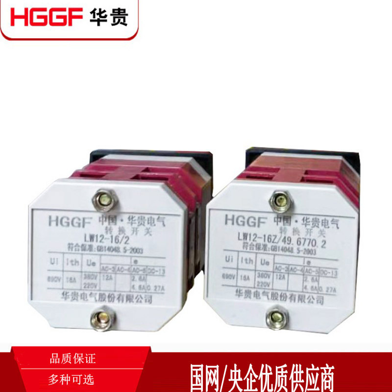 Huagui LW12-16/Z4 transfer switch switch combination high voltage cabinet complete set of power distribution cabinet rotary load switch Huagui LW12-16/Z4 transfer switch switch combination high voltage cabinet complete set of power distribution cabinet rotary load switch