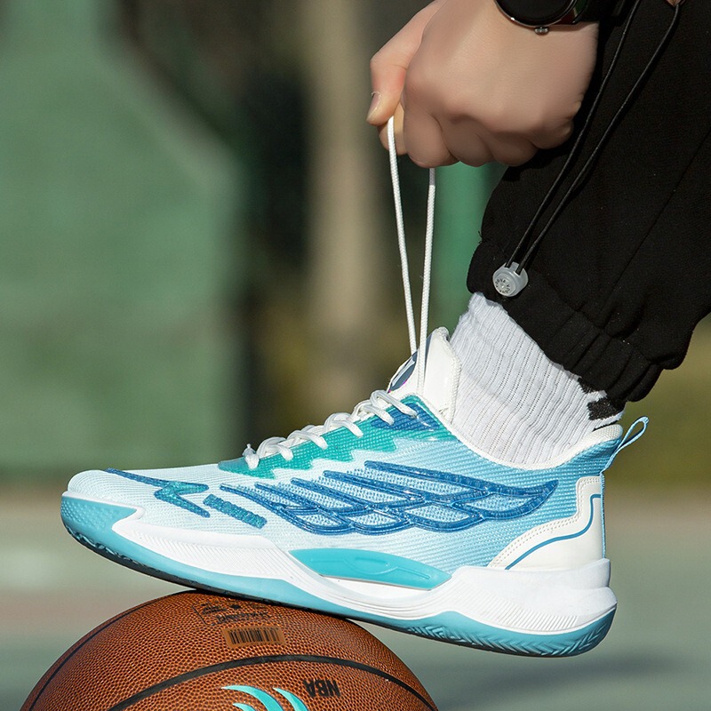 Fashionable and Versatile Lightweight Mesh Trendy Outdoor Sports Shoes for Teenagers and Students, Breathable and Comfortable Basketball Shoes for Men Fashionable and Versatile Lightweight Mesh Trendy Outdoor Sports Shoes for Teenagers and Students, Breathable and Comfortable Basketball Shoes for Men