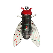 跨境路亚饵仿生苍蝇软饵马口钩微物溪流红头马口白条翘嘴饵批发