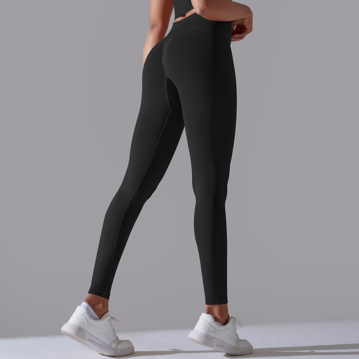 Simple Style Sports Solid Color Nylon Cotton Blend U Neck Tracksuit Vest Jogger Pants Leggings display picture 141