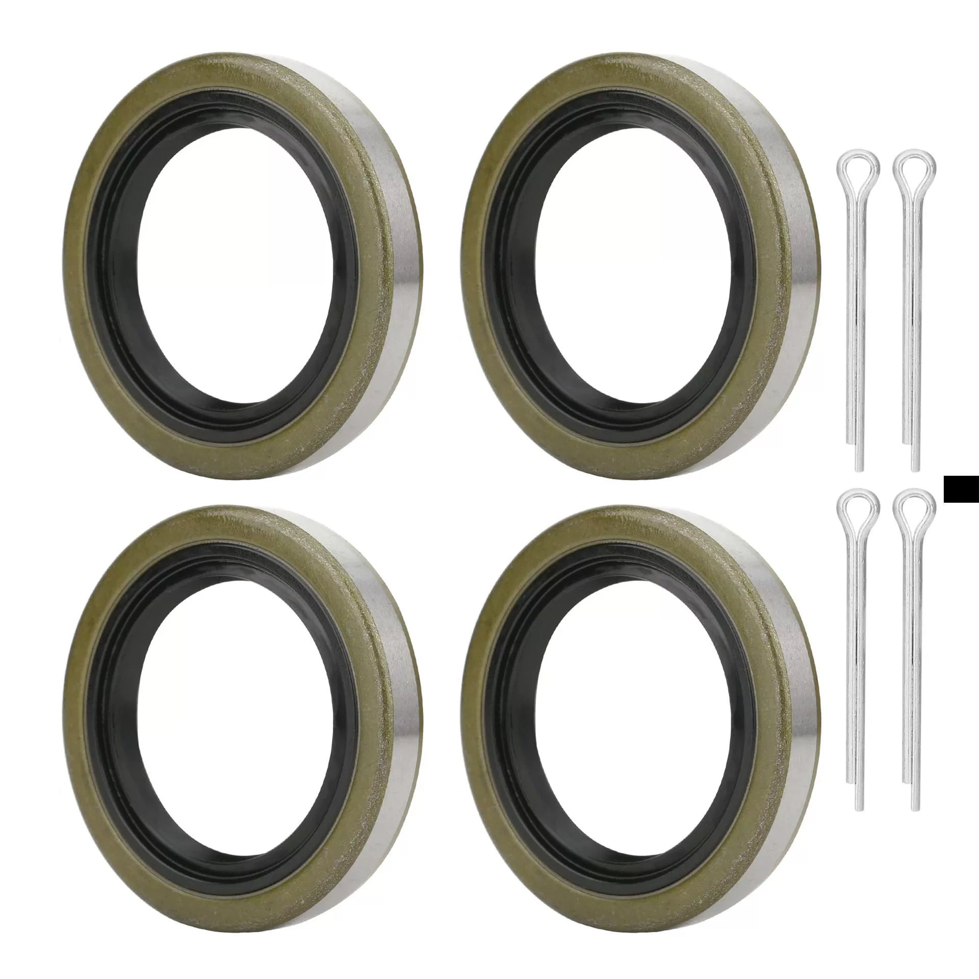 Внутренний диаметр уплотнения 1,719 "х наружный диаметр 2,565" уплотнения для смазки ступицы прицепа
