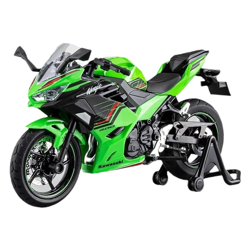 1/12 Chuan * ninja400 modelo de motocicleta simulación aleación ninja modelo de coche coche juguetes para niños al por mayor
