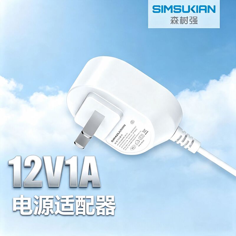 Wall-Mounted Adapter 12V1A Power Supply, Dedicated Charging Adapter for Massager, Hair Dryer, and Full-Power Dc Devices Wall-Mounted Adapter 12V1A Power Supply, Dedicated Charging Adapter for Massager, Hair Dryer, and Full-Power Dc Devices