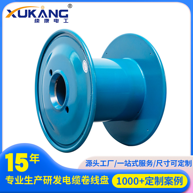 厂家直销500双层高速线盘铁线盘电线电缆线卷盘阻燃线盘电缆卷盘