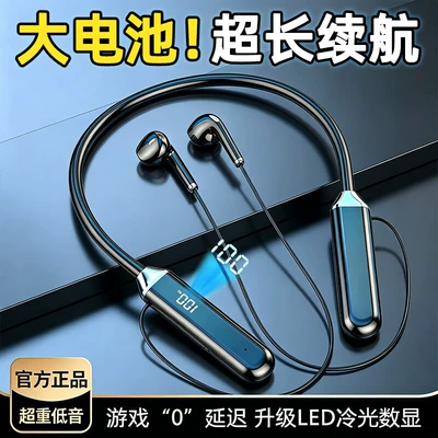 Neckband Bluetooth Headphones 2026 New Model, Ultra-Long Battery Life, Wireless, High Power, Comfortable for Long-Wear, Berlin Sound