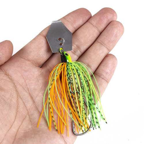 New Luya Bait Sequin Beard Guy 10cm11g Metal Hard Bait Lead Head Hook Beard Guy Bionic Fishing Bait Wholesale