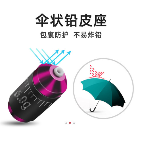 Longshou's new anti-explosion lead double-core fast lead bulk scale lead pendant wholesale large thickened adjustable lead sheet roll