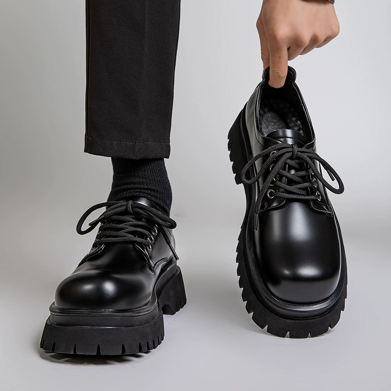 2024 Martin Shoes Мужская летняя мужская обувь Модная обувь с низким верхом easiest for match Повседневная кожаная обувь Британский стиль Спецодежда Модная обувь 2801