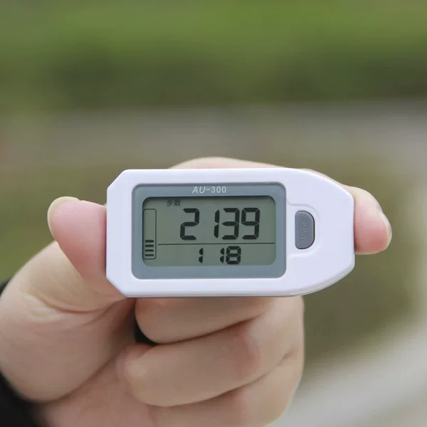 New Chinese luminous kilometer calories 3D electronic timing pedometer running device 10,000-step device Sports counting