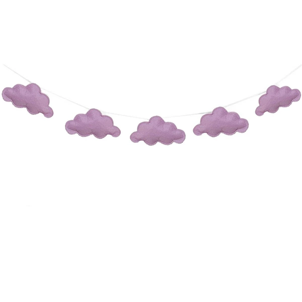 Five clouds pure purple