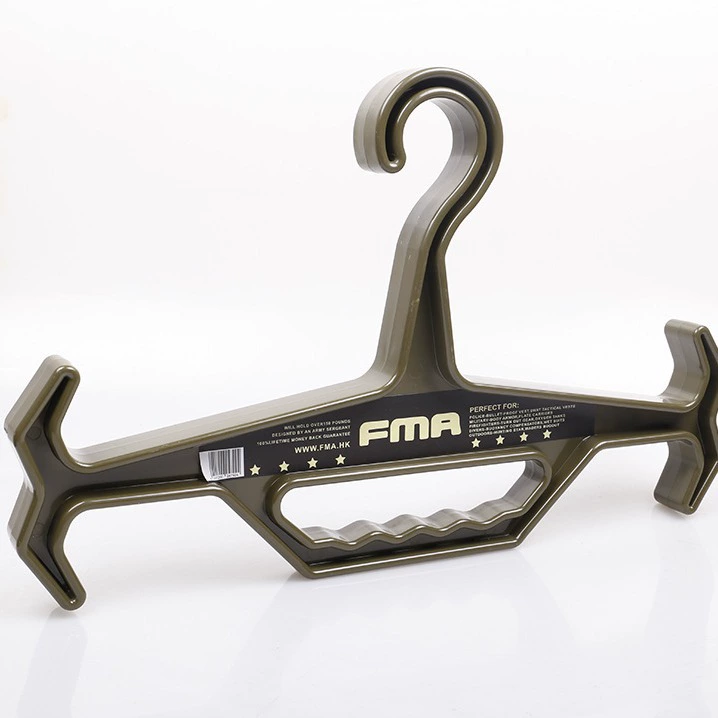 FMA Travel Hanger with Tactics Vest Design in Multiple Colors, Lightweight and Durable