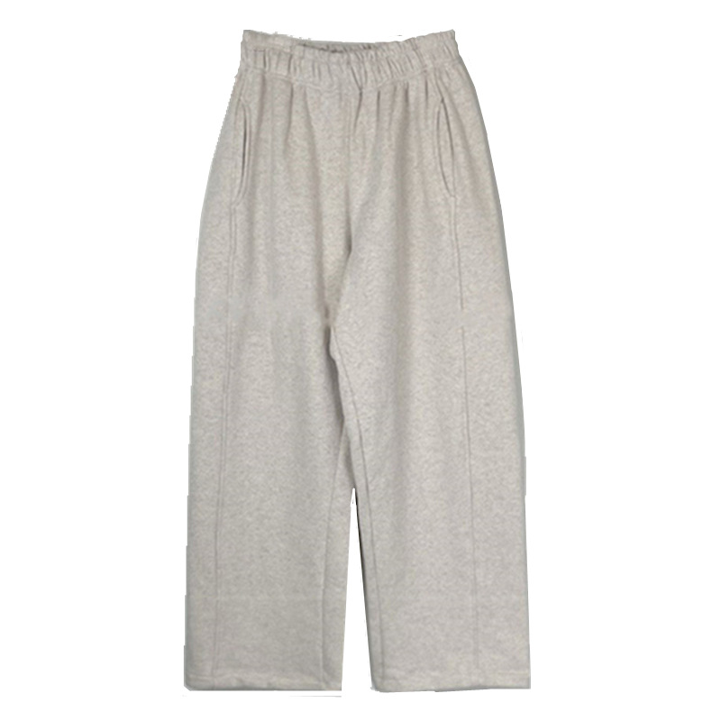 2025 primavera y otoño nuevo estilo versión coreana de los pantalones casuales delgados de todo fósforo sueltos y rectos, pantalones deportivos de dos desgaste, moda femenina image 11