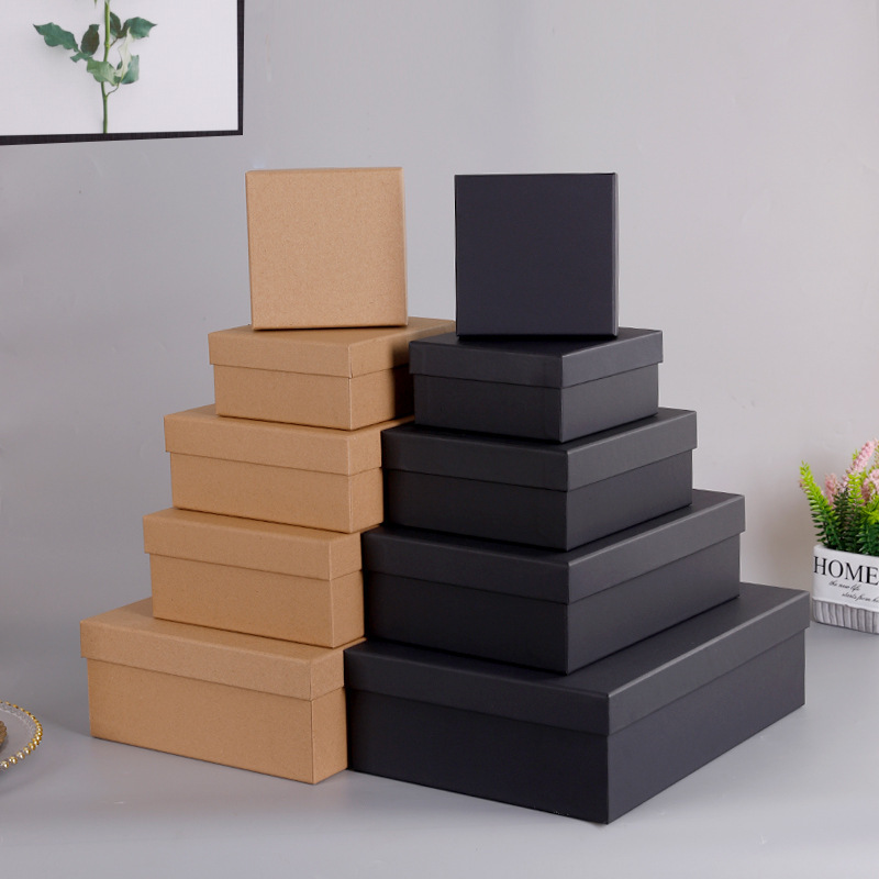 纯色通用天地盖纸盒衣服鞋子包包礼品包装盒礼物礼品包装礼盒