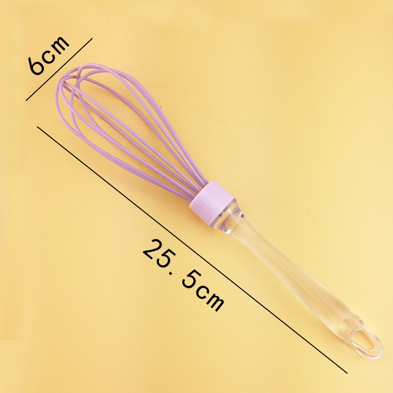 Manueller Schneebesen Aus Edelstahl Und Silikon In Regenbogenoptik_voghion.com