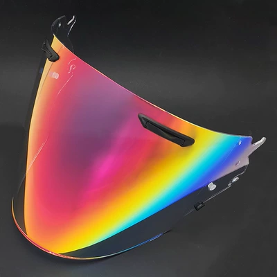 Dəbilqə (Kaska) aksesuarları — Changing Mask Helmet Lens - aurora-gradient-black-and-red