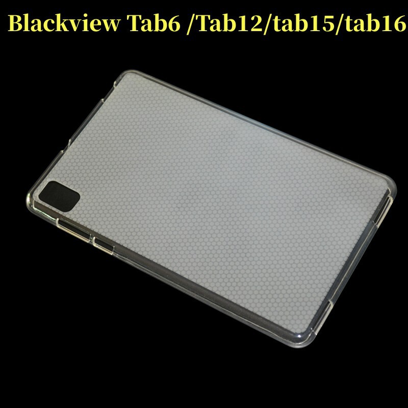 Suitable for Blackview Tab6 Protective Case Tablet Tab12/15/16 Transparent Anti-Fall Soft Silicone Case Suitable for Blackview Tab6 Protective Case Tablet Tab12/15/16 Transparent Anti-Fall Soft Silicone Case