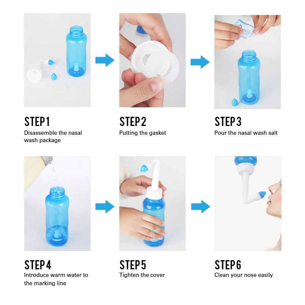 Смывка носовых пазух NASAL WASH BOTTLE IRRIGATOR