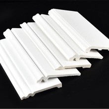 厂家批发ps发泡踢脚线仿欧式PU石膏电视背景墙面白色装饰线板