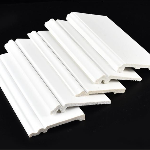 厂家批发ps发泡踢脚线仿欧式PU石膏电视背景墙面白色装饰线板