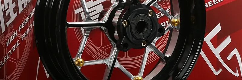 Single-disc wheel hub accessories for Niu No.9 modified with dual disc brakes, second generation 12inch Stinger, 185mm opening