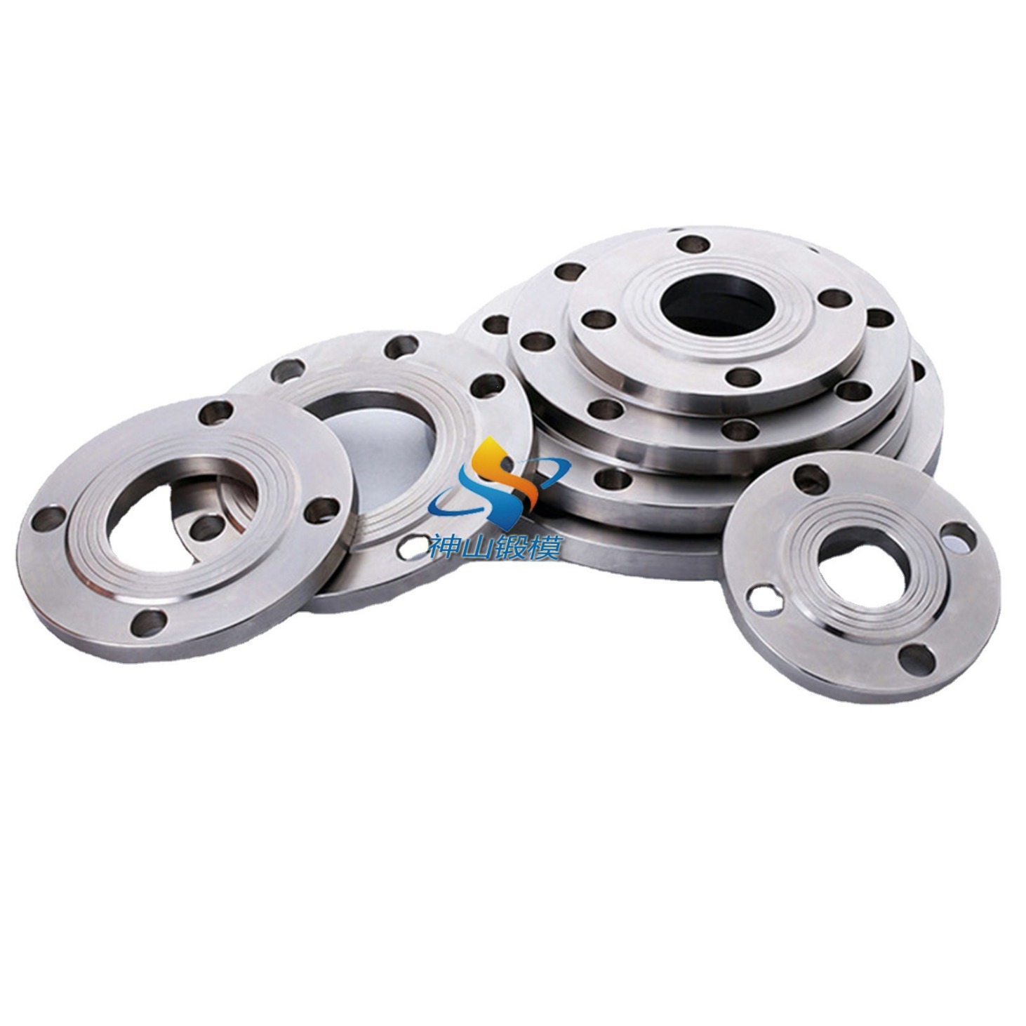 长颈对焊大口径法兰 锻造锻打加工 304不锈钢板式法兰片 平焊法兰