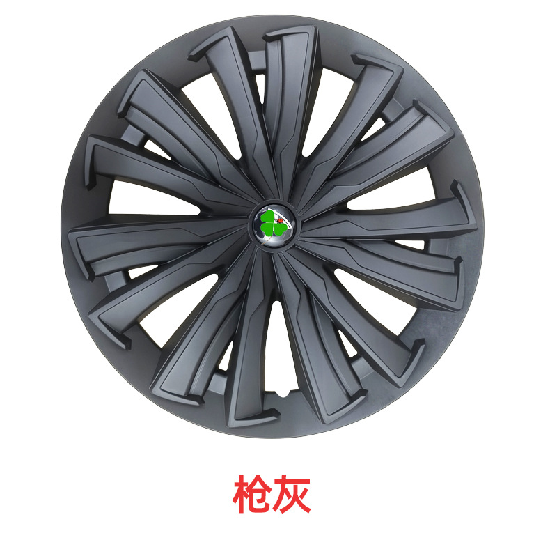 Suitable for Tesla Modely Hub Cap 19inch Dragon Scale Modelly Tire Decorative Protective Cover Car Accessories