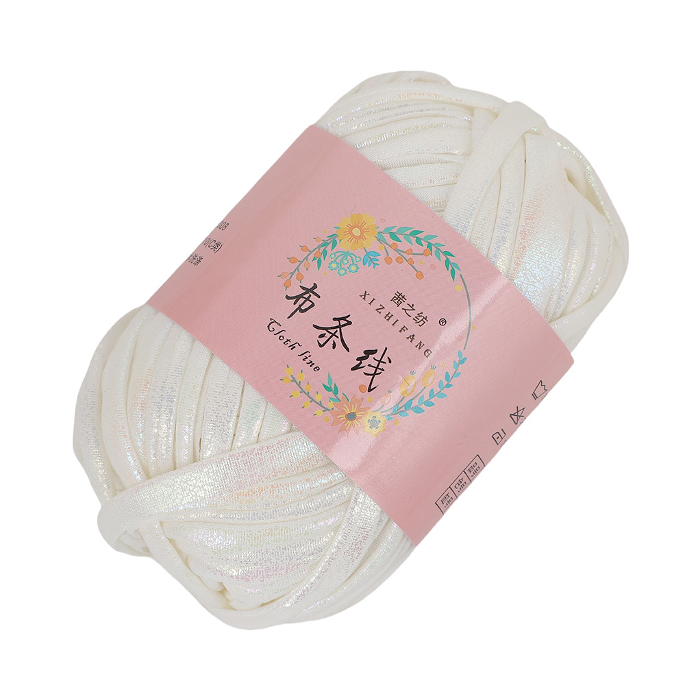 Línea textil Qian Zhi hilo de color mágico tejido a mano hilo de fantasía de color bricolaje en stock fábrica al por mayor