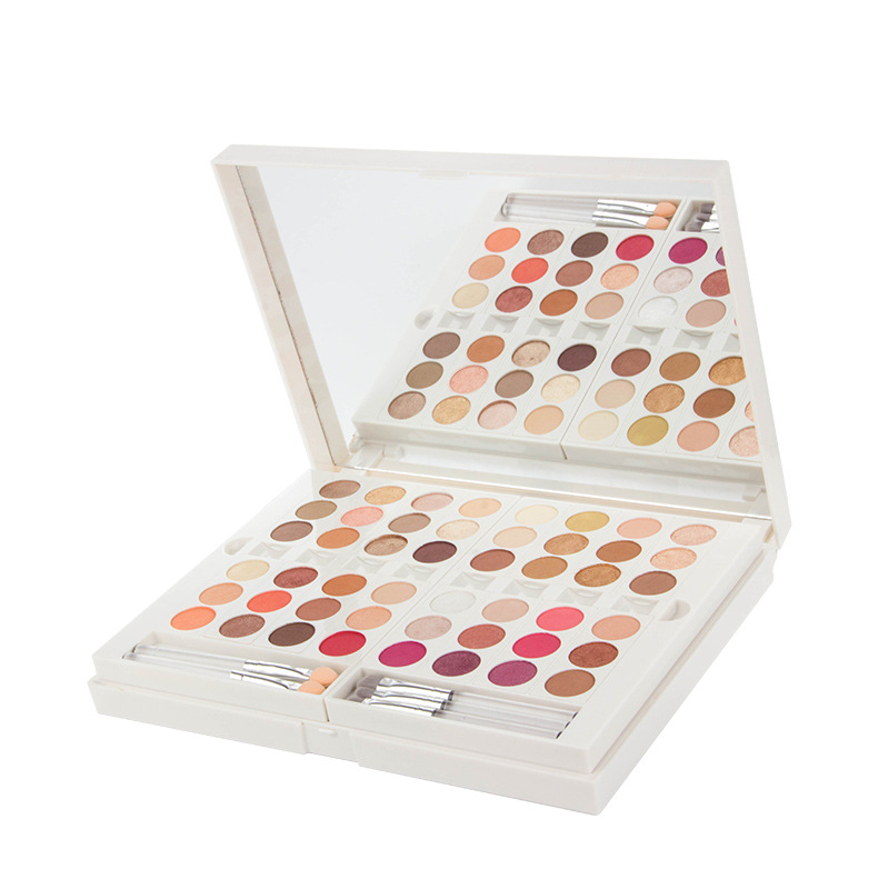 DIY makeup set, eyeshadow pearl, matte, fine glitter eyeshadow palette, highlighter blush, cosmetics, contouring palette wholesale undefined