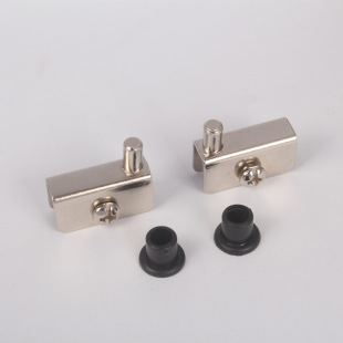 Simple acrylic hinge hinge plexiglass small door clip upper and lower hinge