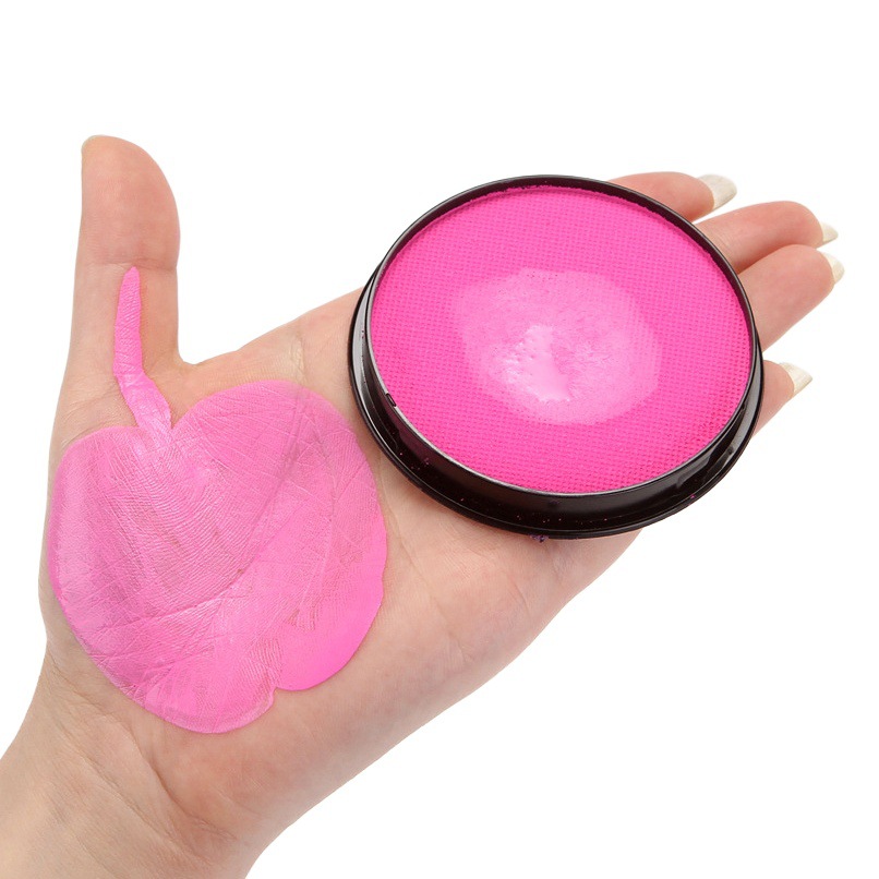 30g de pintura corporal soluble en agua crema de pintura facial color de aceite de Halloween caja de color de cara de Navidad