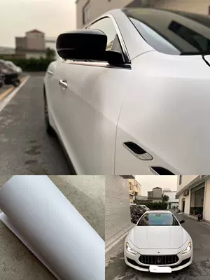 Auto Color Change Film – Car body color change film - matte-silks-and-satins-white-152-18m