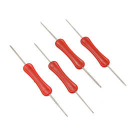 彩色塑料柄优质双头钩针手工DIY毛线编织工具钩针材料包配件钩针