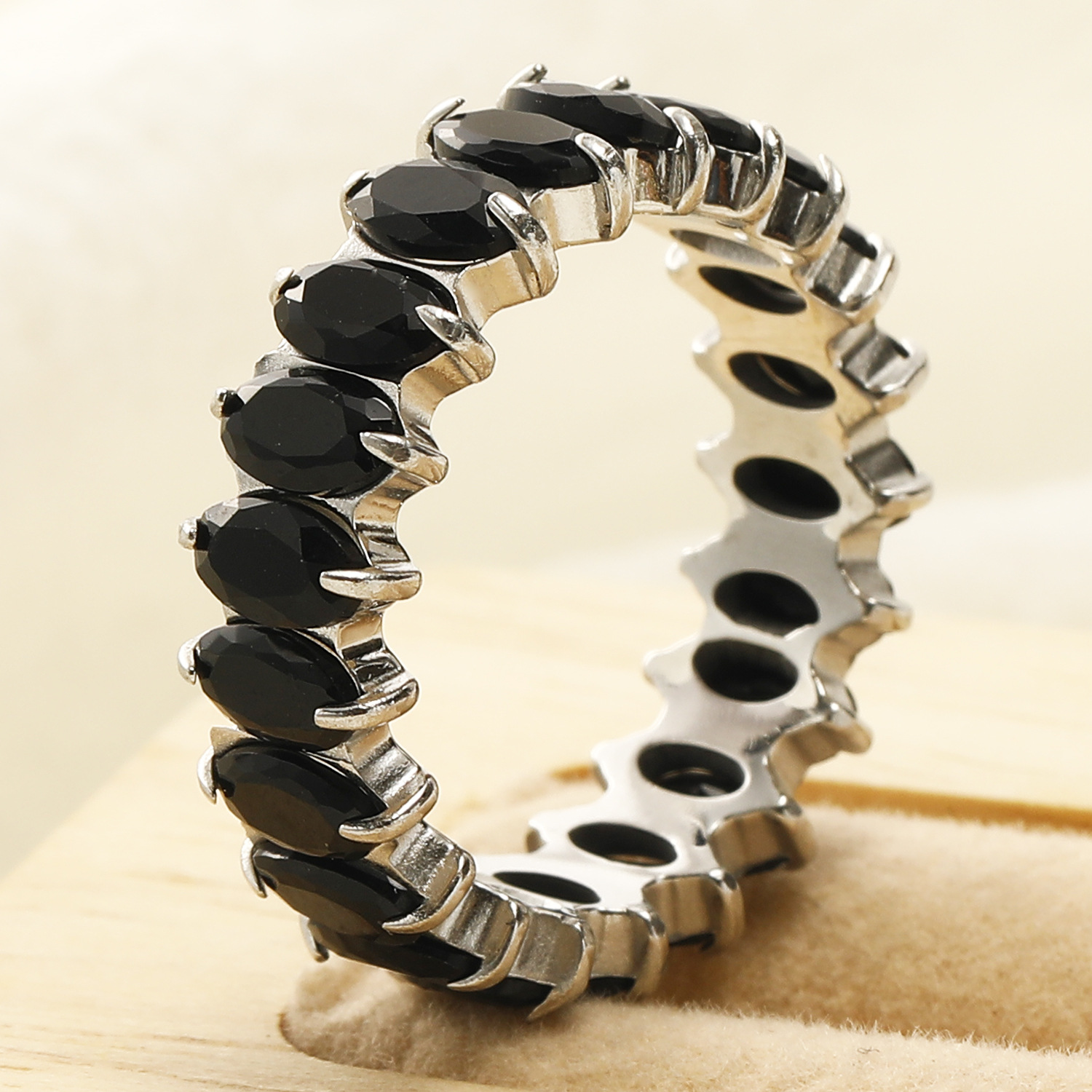 6g Weight Real Gold Plated Plating Material Rings Classification 10, 6, 8 Ring Size 1 Piece Quantity Holiday, Daily Occasion 304 Stainless Steel Material Geometric Pattern Women's Gender Elegant Style Waterproof Non Tarnish, Plating Craft Real Gold Plated Geometric 304 Stainless Steel Elegant Waterproof Non Tarnish Rings 23