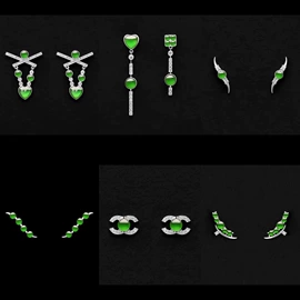 翡翠项饰;翡翠其他饰品;天然玉石项饰