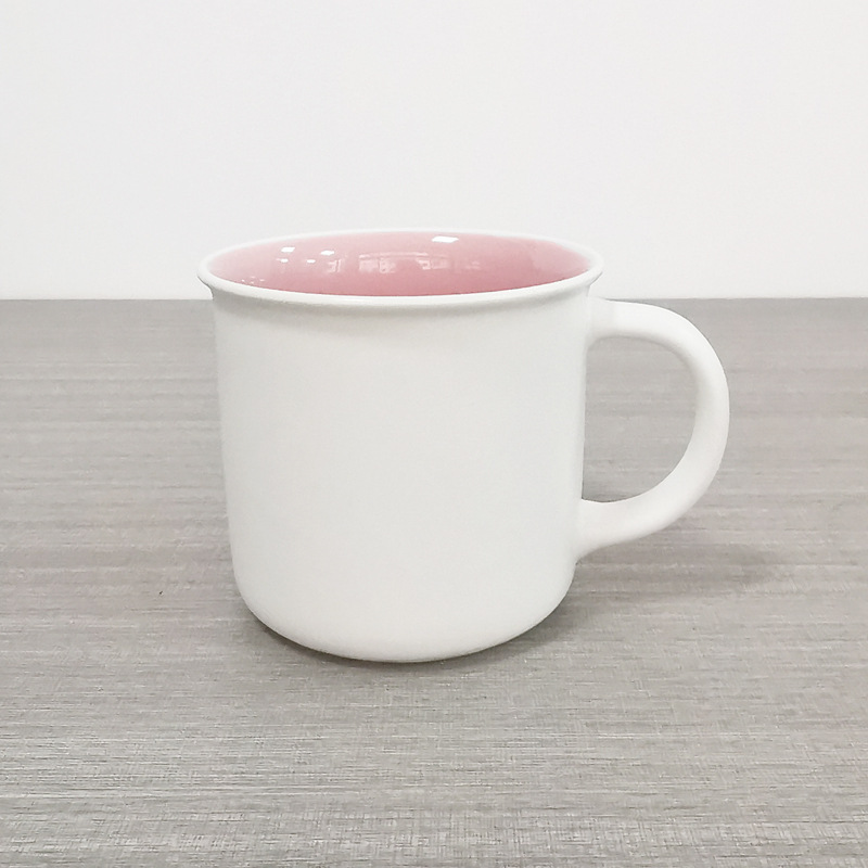 Taza de agua de procesamiento de lotes pequeños tazas de cerámica LOGO taza de agua taza de marca blanca taza de cerámica taza de café