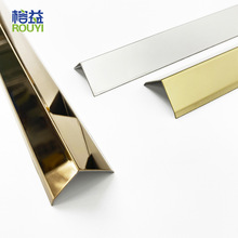 厂家直销直角阳角线Metal Tile Trim碳晶板墙板金属收边条收口条