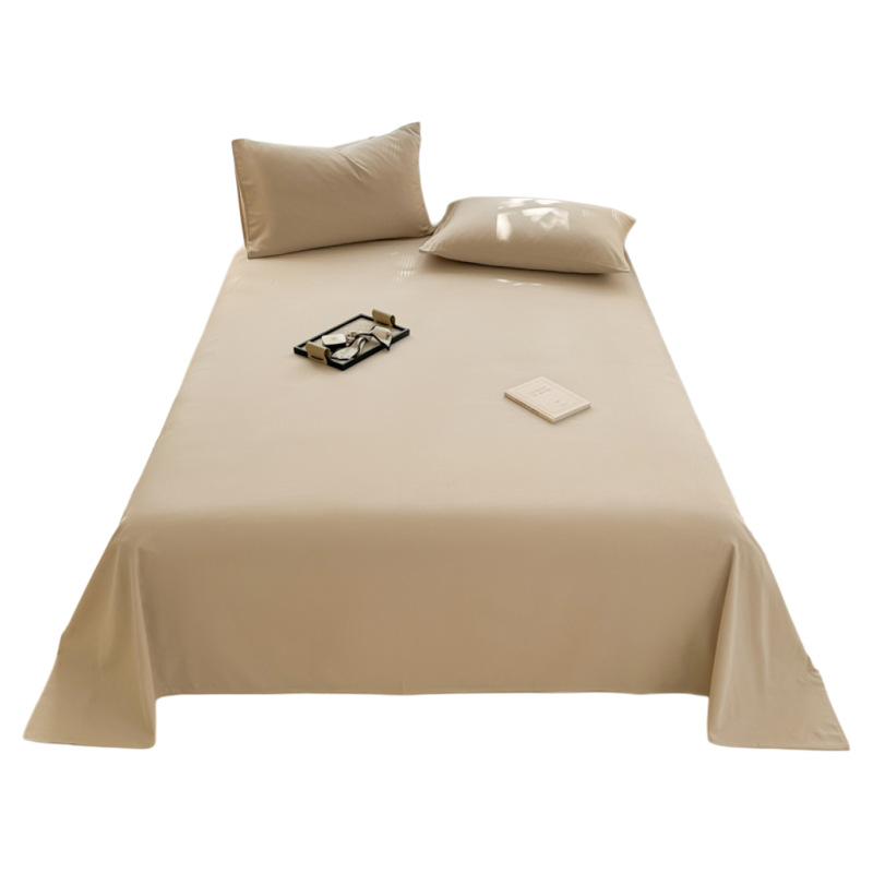 100% algodón grueso molido sábanas de una sola pieza 2026 nuevo algodón puro colchón de dormitorio una sola colcha de almohada 3 conjuntos image 5