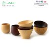 Japanese wooden megaphone, soup bowl from natural wood, tableware, cup, wholesale