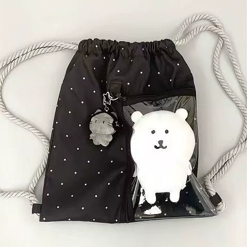 [黑色波点（不含饰品）]