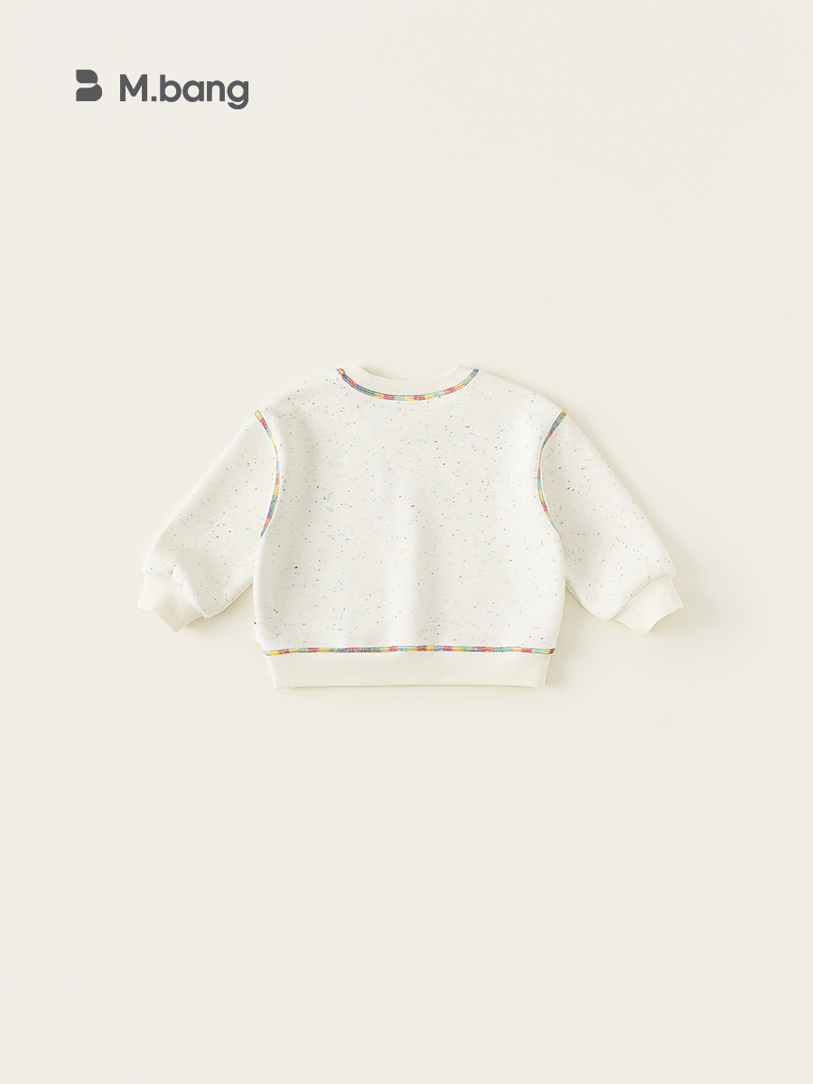 Youbao ropa para niños primavera nuevos productos tops niños pequeños y medianos impresión de dibujos animados manga larga niñas cuello redondo suéter casual