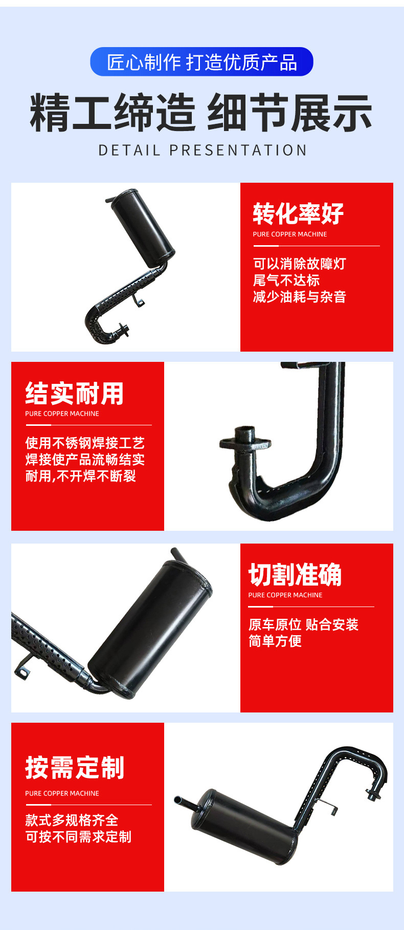 Cross-Border 1994 95-2014 Suitable for Kawasaki Muffler Wholesale Suitable for Kawasaki Motor Ternary Muffler