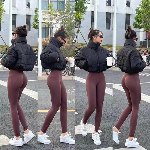 Women's High-Waisted Elastic Peach Butt Yoga Pants, Sporty Training Sexy Fitness Tights, Professional Running Outerwear Tight Pants