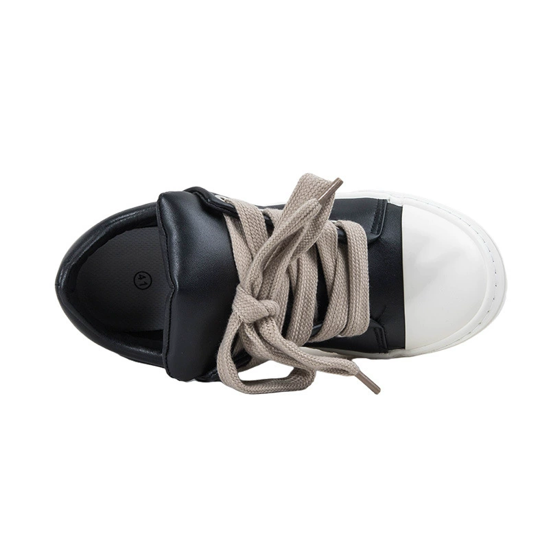 Белый Deer Shoes Black Warrior Cool Big Head мужские кроссовки 2025 новая лёгкая обувь на стельке, универсальные кэжуал туфли