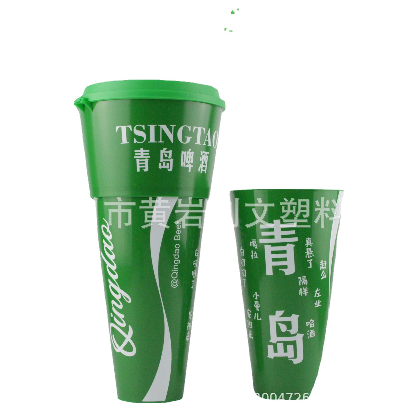 供应超大爆米花桶+可乐杯 成人油炸零食双层PP塑料杯
