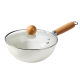 One-person Ceramic Small Wok Multi-functional Ceramic Pan 0 Fluoride Coated Pan Universal Stove Household Wok