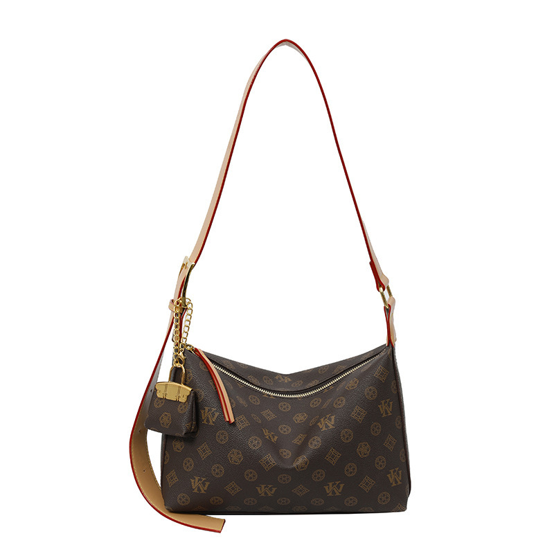 Vintage Damen Handtaschen Set Monogramm Muster Für Pendler_voghion.com