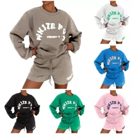 女式卫衣;女式T恤;时尚休闲套装