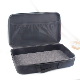 Square Eva Hard Shell Bag 41*26*9.5cm Sponge Fishing Rod Wheel Accessories Tool Box Fishing Gear Bag Eyk112 Hard